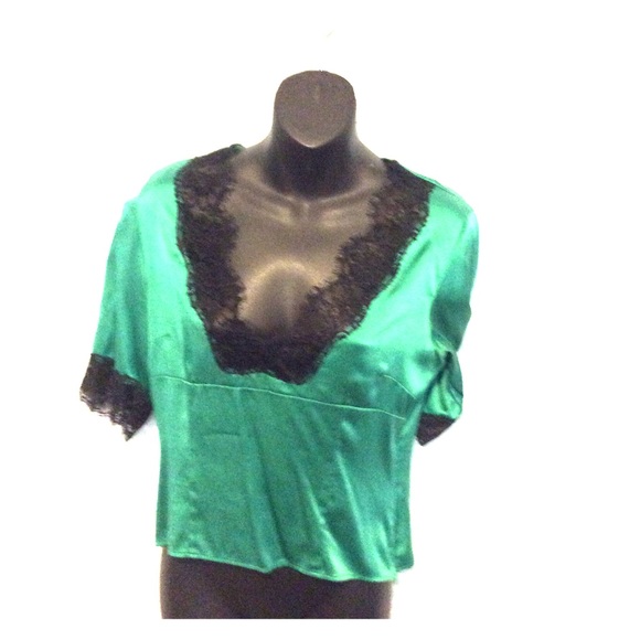 Moda International Silk Top by VS - Picture 1 of 4